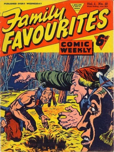 Cover of Family Favourites Comic Weekly
