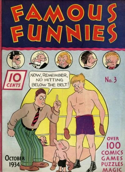 Cover of Famous Funnies 3