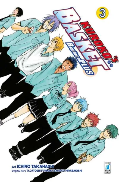 Cover of Kuroko's basket: Replace plus 3