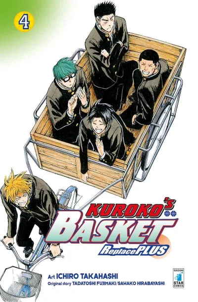 Cover of Kuroko's basket: Replace plus 4