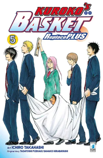 Cover of Kuroko's basket: Replace plus 5