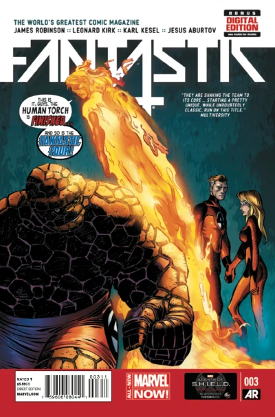 Cover of The Fall of the Fantastic Four Part 3