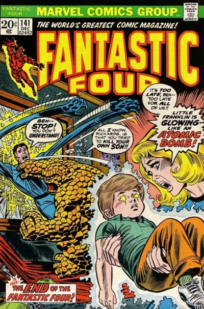 Cover of The End of the Fantastic Four