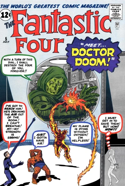 Cover of Prisoners of Doctor Doom!