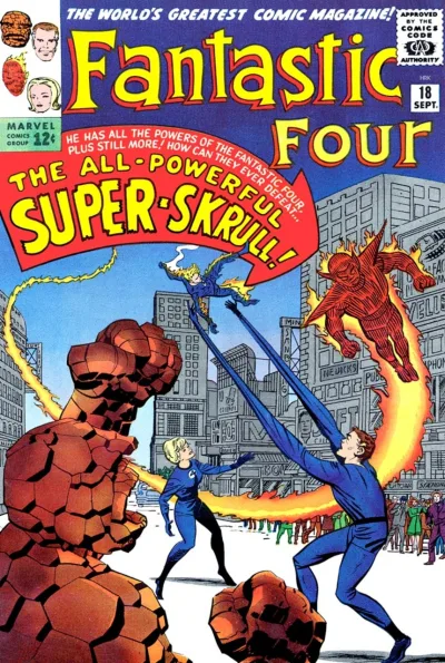 Cover of A Skrull Walks Among Us!