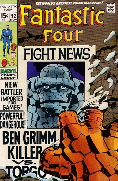 Cover of Ben Grimm, Killer!