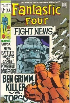 Cover of Ben Grimm, Killer!