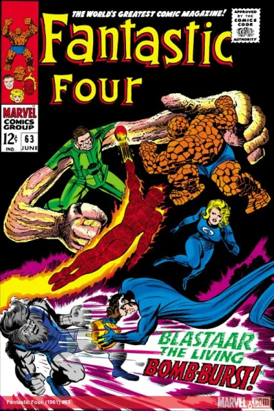 Cover of Blastaar the Living Bomb-Burst!
