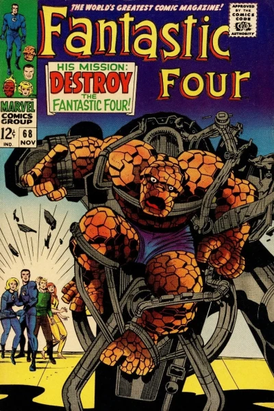 Cover of His Mission: Destroy the Fantastic Four!