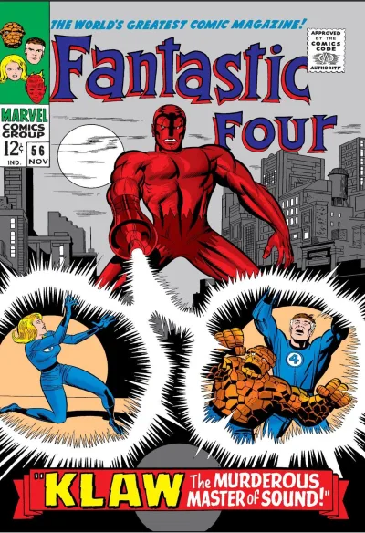Cover of Klaw the Murderous Master of Sound