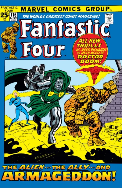 Cover of The Alien, The Ally, and...Armageddon!