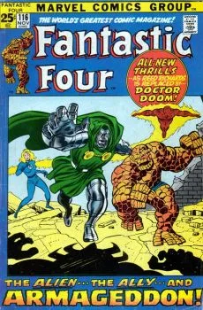 Cover of The Alien, The Ally, and...Armageddon!