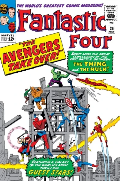 Cover of The Avengers Take Over!