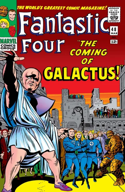 Cover of The Coming of Galactus!