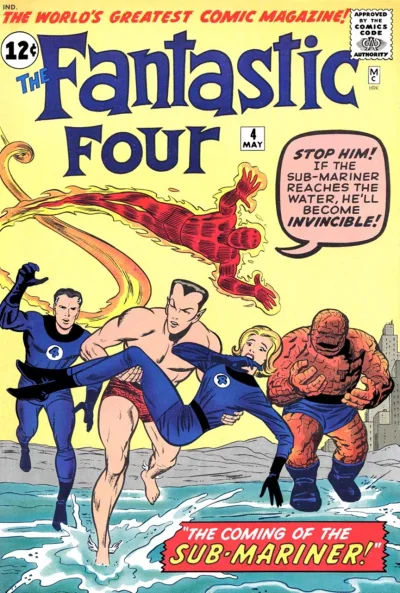 Cover of The Coming of the Sub-Mariner!