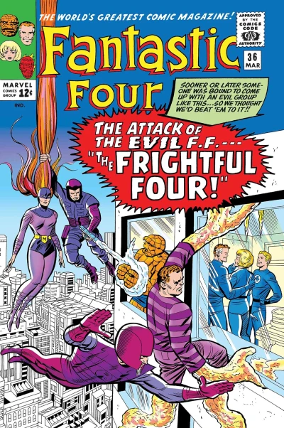 Cover of The Frightful Four