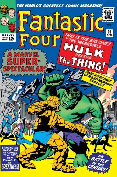 Cover of The Hulk Vs Thing!
