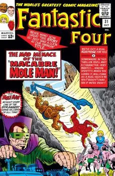 Cover of The Mad Menace of the Macabre Mole-Man