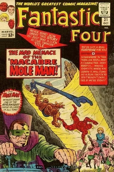 Cover of The Mad Menace of the Macabre Mole-Man