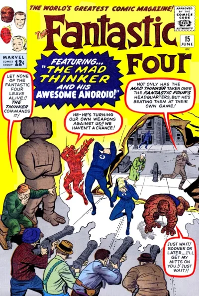 Cover of The Mad Thinker and His Awesome Android!
