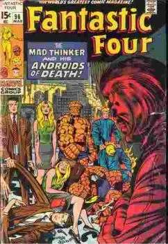 Cover of The Mad Thinker and His Androids of Death