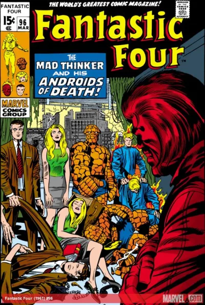 Cover of The Mad Thinker and His Androids of Death