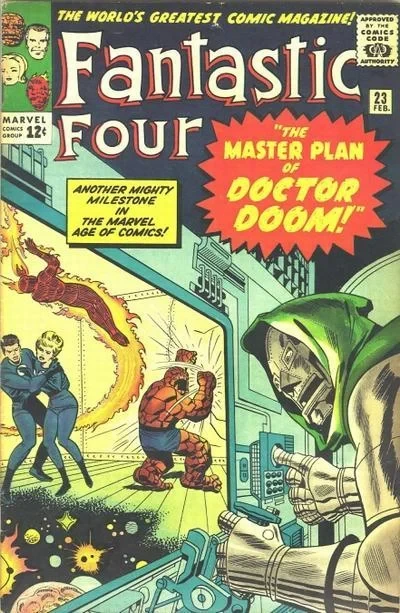 Cover of The Master Plan Of Doctor Doom!