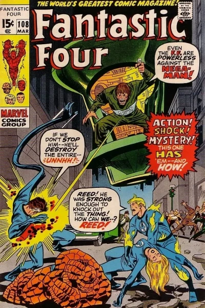Cover of The Monstrous Mystery of the Nega-Man