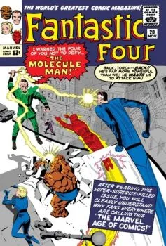Cover of The Mysterious Molecule Man!