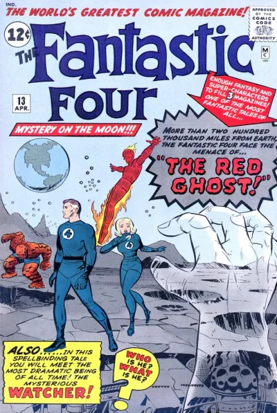 Cover of The Red Ghost and his Indescribable Super-Apes!