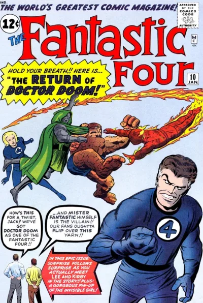 Cover of The Return of Doctor Doom!