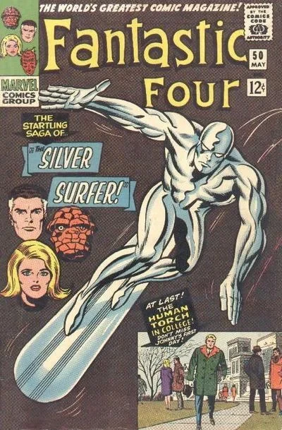 Cover of The Startling Saga of the Silver Surfer