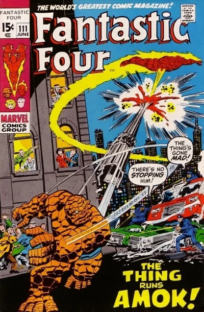 Cover of The Thing Runs Amok!