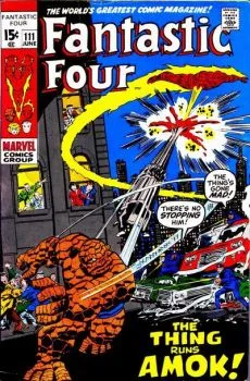 Cover of The Thing Runs Amok!