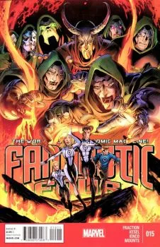 Cover of The Fantastic Four Are Doomed! Part Three: The Elements of War