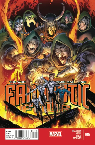 Cover of The Fantastic Four Are Doomed! Part Three: The Elements of War