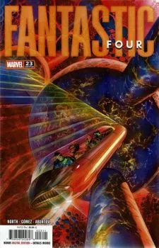 Cover of Johnny Storm Gets Choked By an Alien in This One