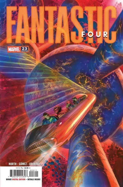 Cover of Johnny Storm Gets Choked By an Alien in This One