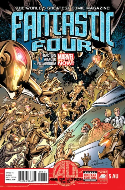 Cover of The Death of the Family Richards During the Bloody Age of Ultron! or, "Everything's Going To Be Okay."