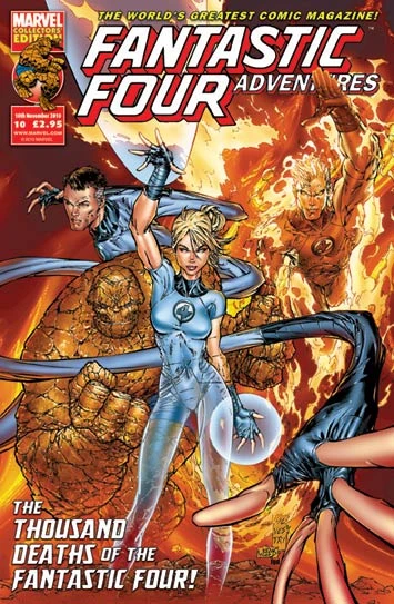 Cover of The Thousand Deaths of the Fantastic Four!