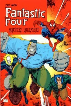 Cover of The New Fantastic Four In Monsters Unleashed