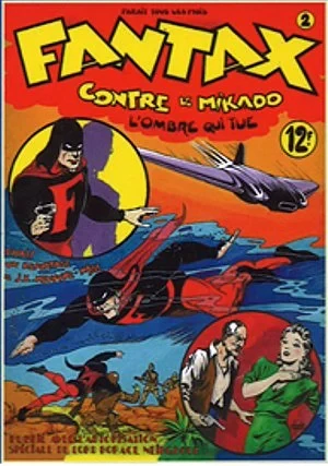Cover of L'Ombre qui Tue (The Killing Shadow) Fantax contre le Mikado (Fantax vs. The Mikado)