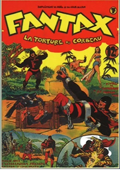 Cover of La Torture du Corbeau (The Torture of the Raven)