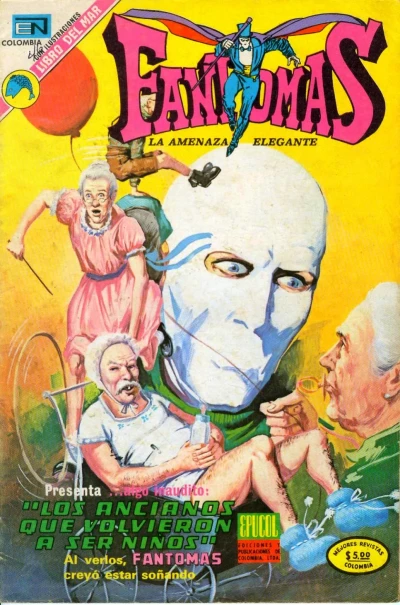 Cover of "Los Ancianos Que Volvieron a Ser Niños"