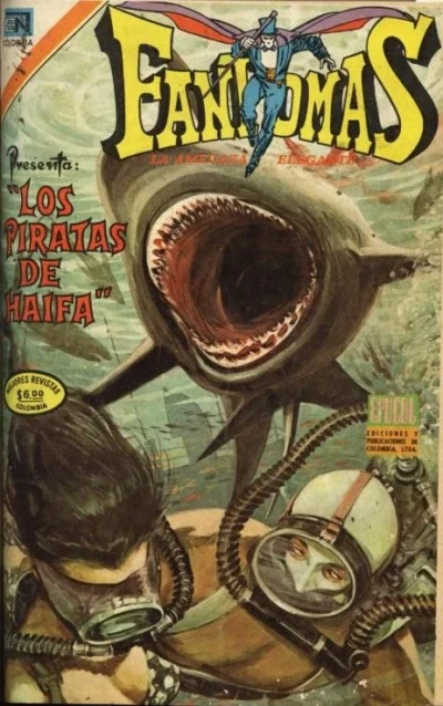 Cover of "Los Piratas de Haifa"