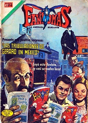 Cover of Las Tribulaciones de Gerard en México