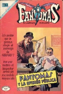 Cover of Fantomas y la Opiniòn Pùblica