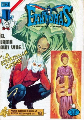 Cover of Fantomas y la Estatuilla China