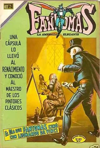 Cover of El Día que Fantomas Cenó con Leonardo da Vinci