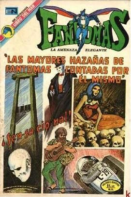 Cover of Las Mayores Hazañas de Fantomas Contadas por El Mismo